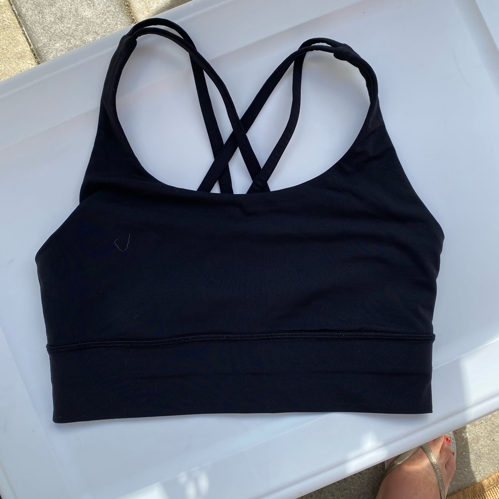 Black Lululemon Sports bra